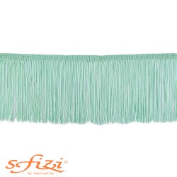 Green Water Acetate Fringe 10 cm