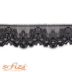 Pizzo Chantilly Nero cm 12