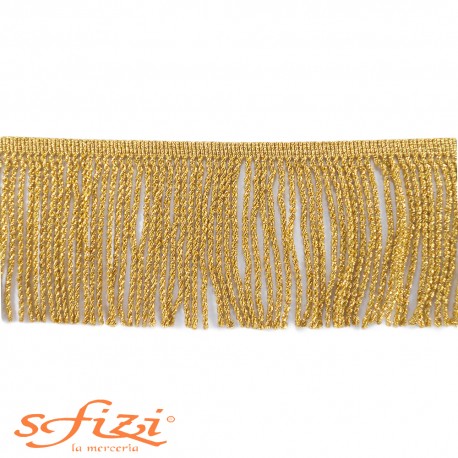 Frangia Tripolina cm 10 Oro Lurex