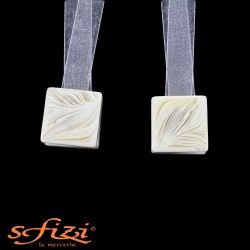 Calamite per Tende Plastica/Organza h 33 cm