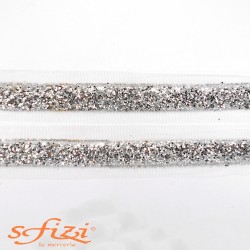 Bordo Glitterato Termo Adesivo larghezza cm 2