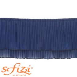 Plissè doppia balza cm 13