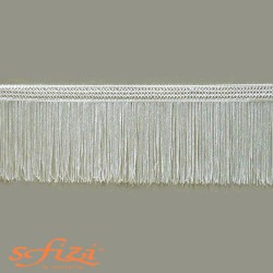 Rayòn White Silk 15 cm Fringe